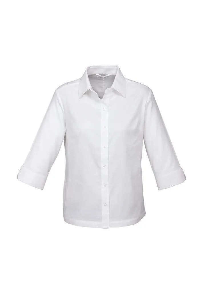 Biz Collection Women’s Luxe 3/4 Sleeve Shirt S10221