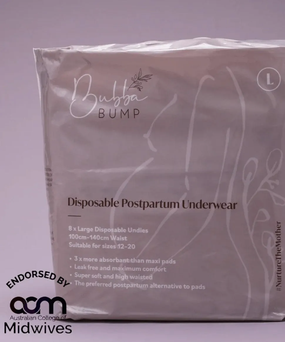 Disposable Postpartum Underwear (8 Pack)