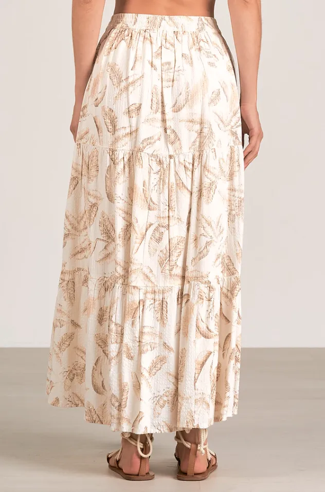 Elan Lynna Maxi Skirt - Beige Lima