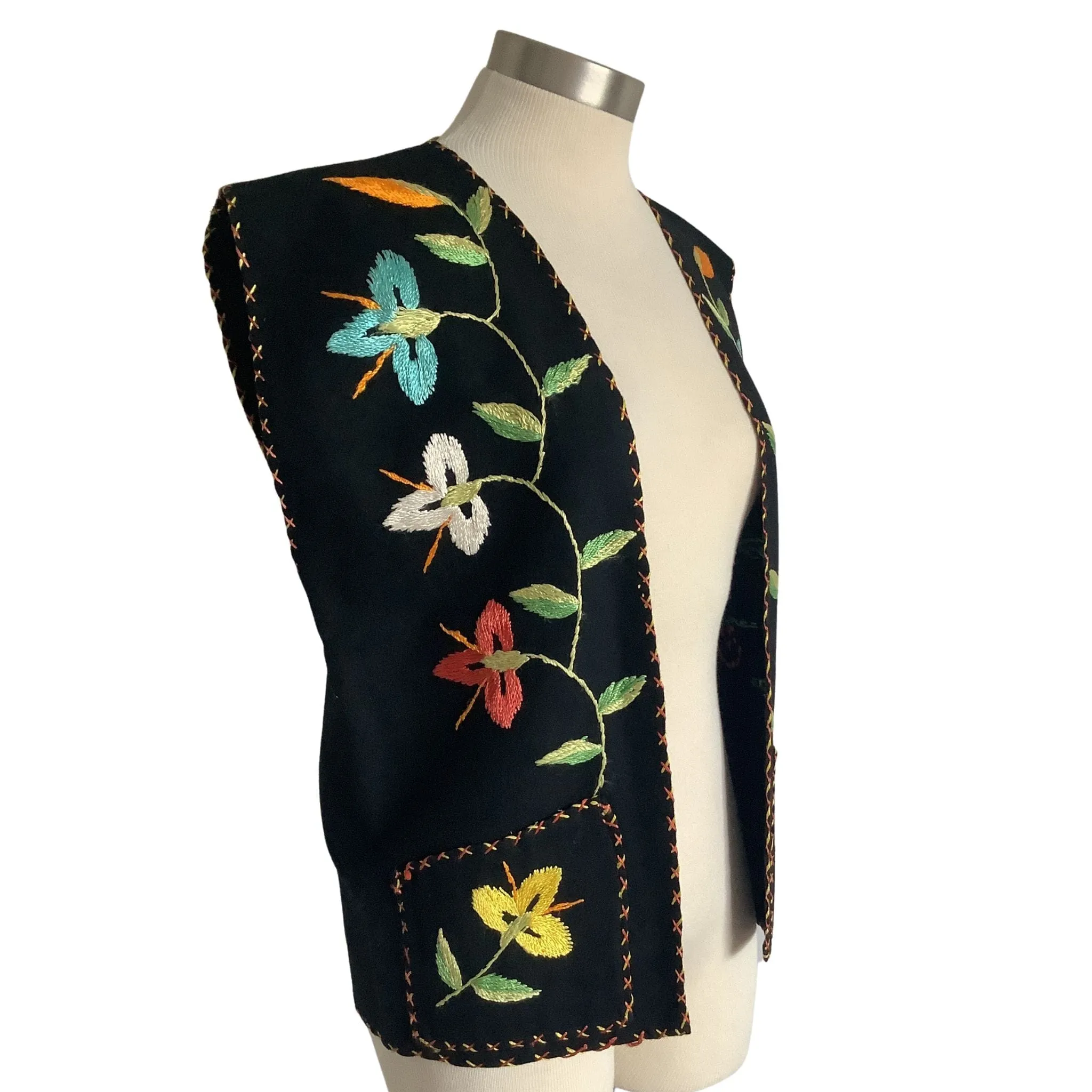 Ethnic Embroidered Vest