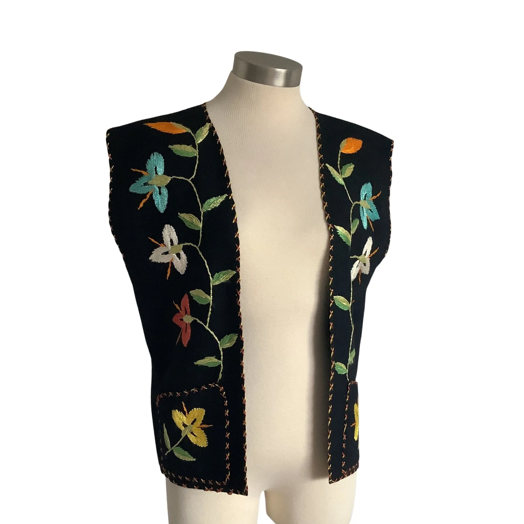 Ethnic Embroidered Vest
