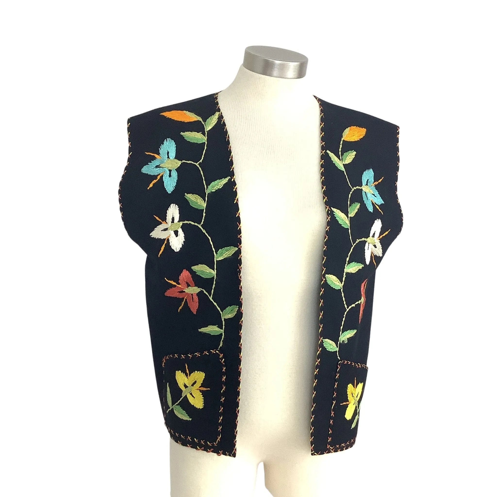 Ethnic Embroidered Vest
