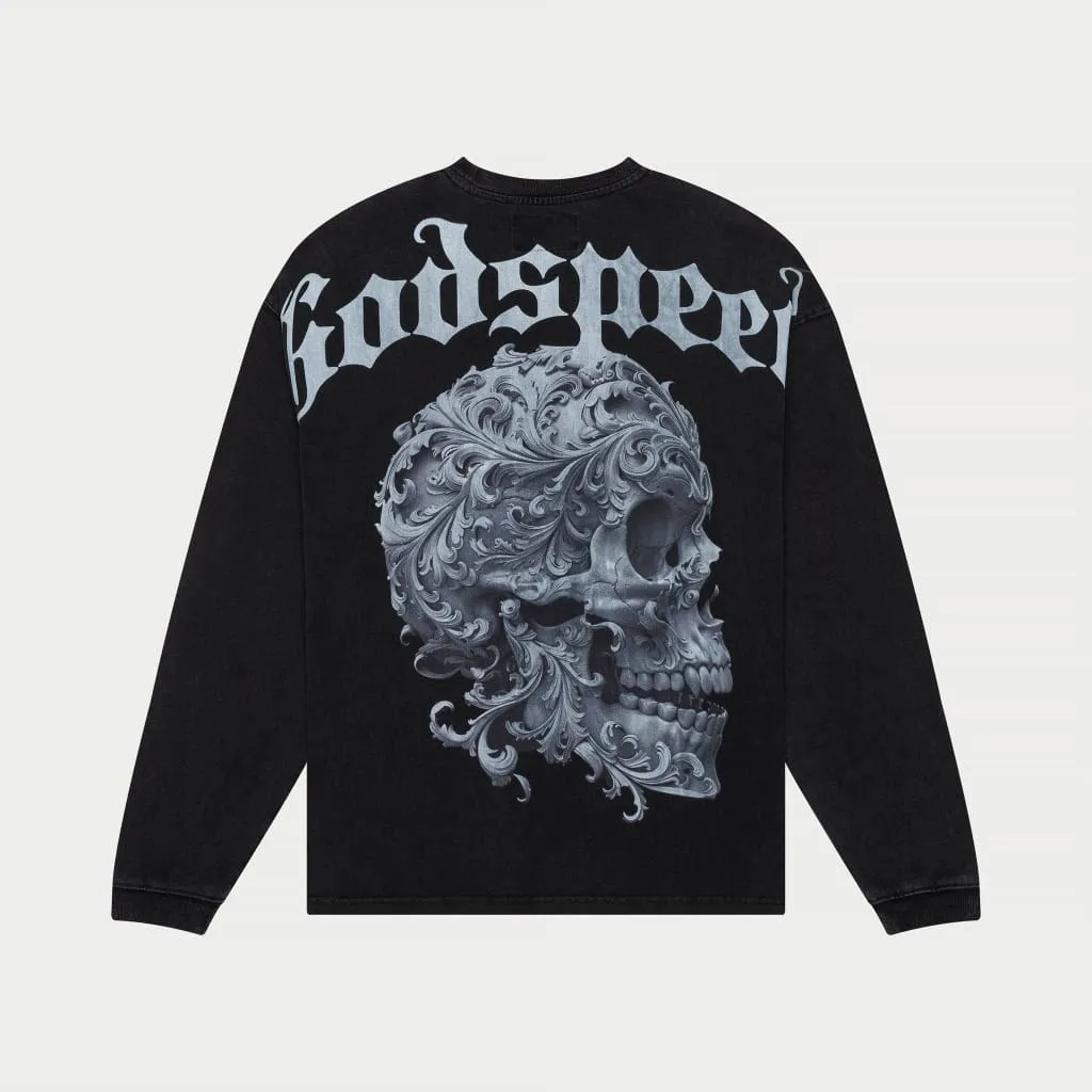 Godspeed Grail Long Sleeve Tee "Black"