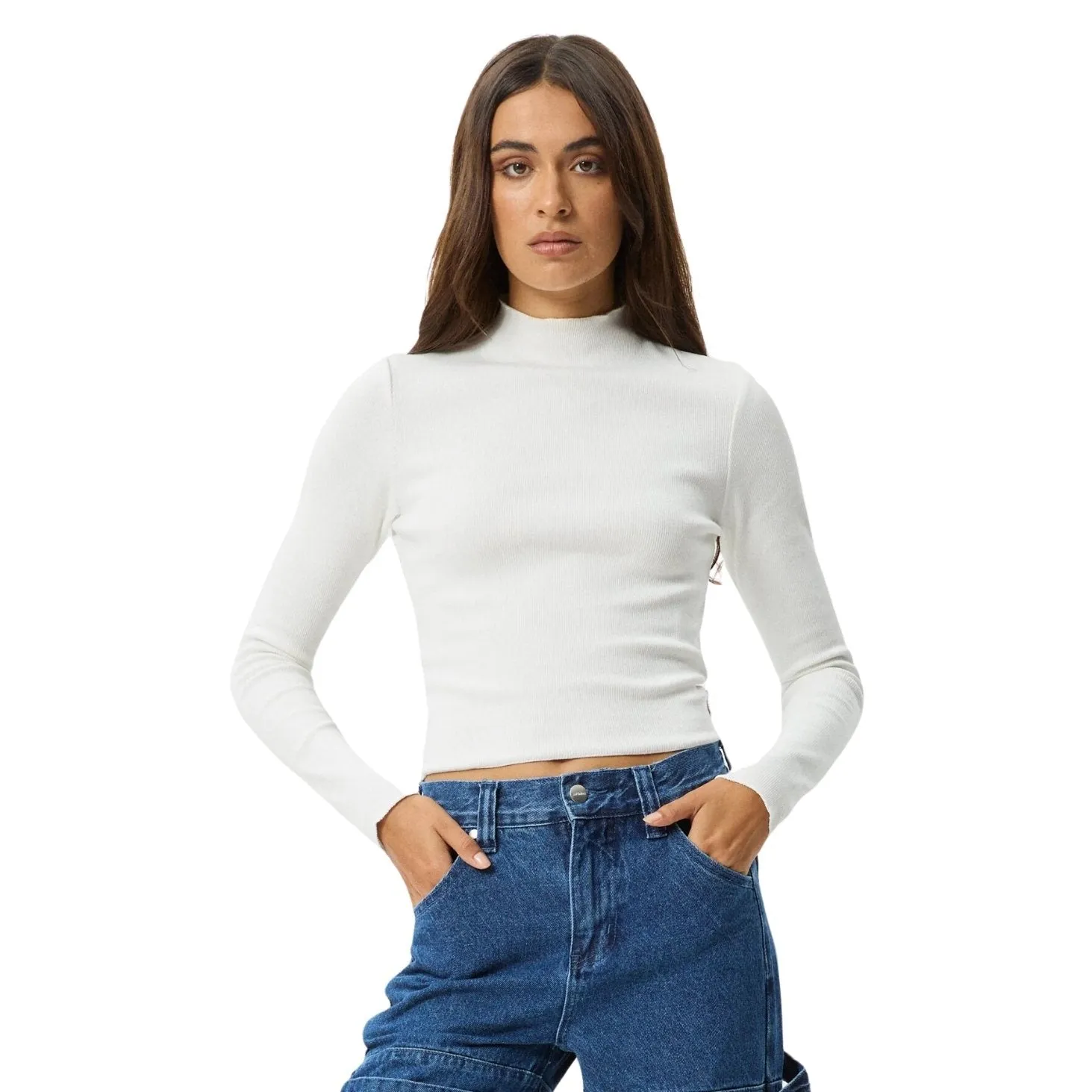 Iconic Organic Long Sleeve Rib Top