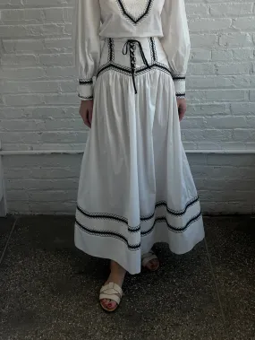 Loretta Caponi Pescia Skirt