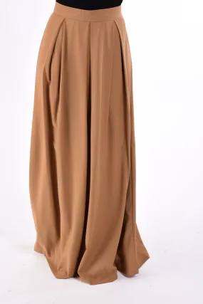 Mocha Flare Maxi Skirt