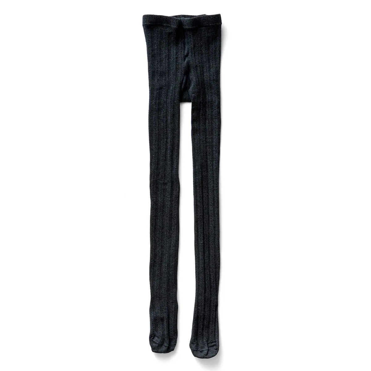 Pointelle Rib Tights in Soot by Soor Ploom