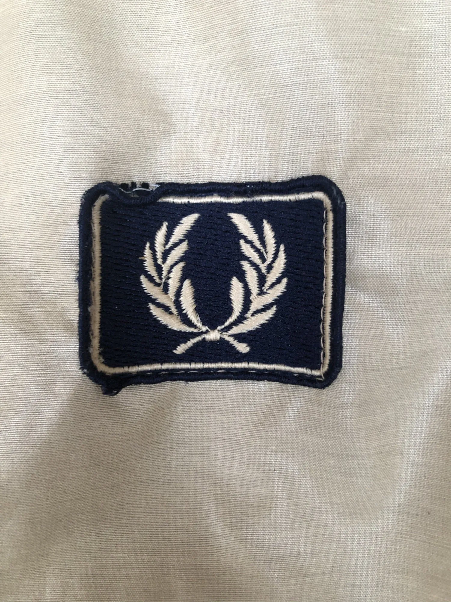 Rare 1970s Fred Perry Sportswear Bomber Jacket - Beige - Size L