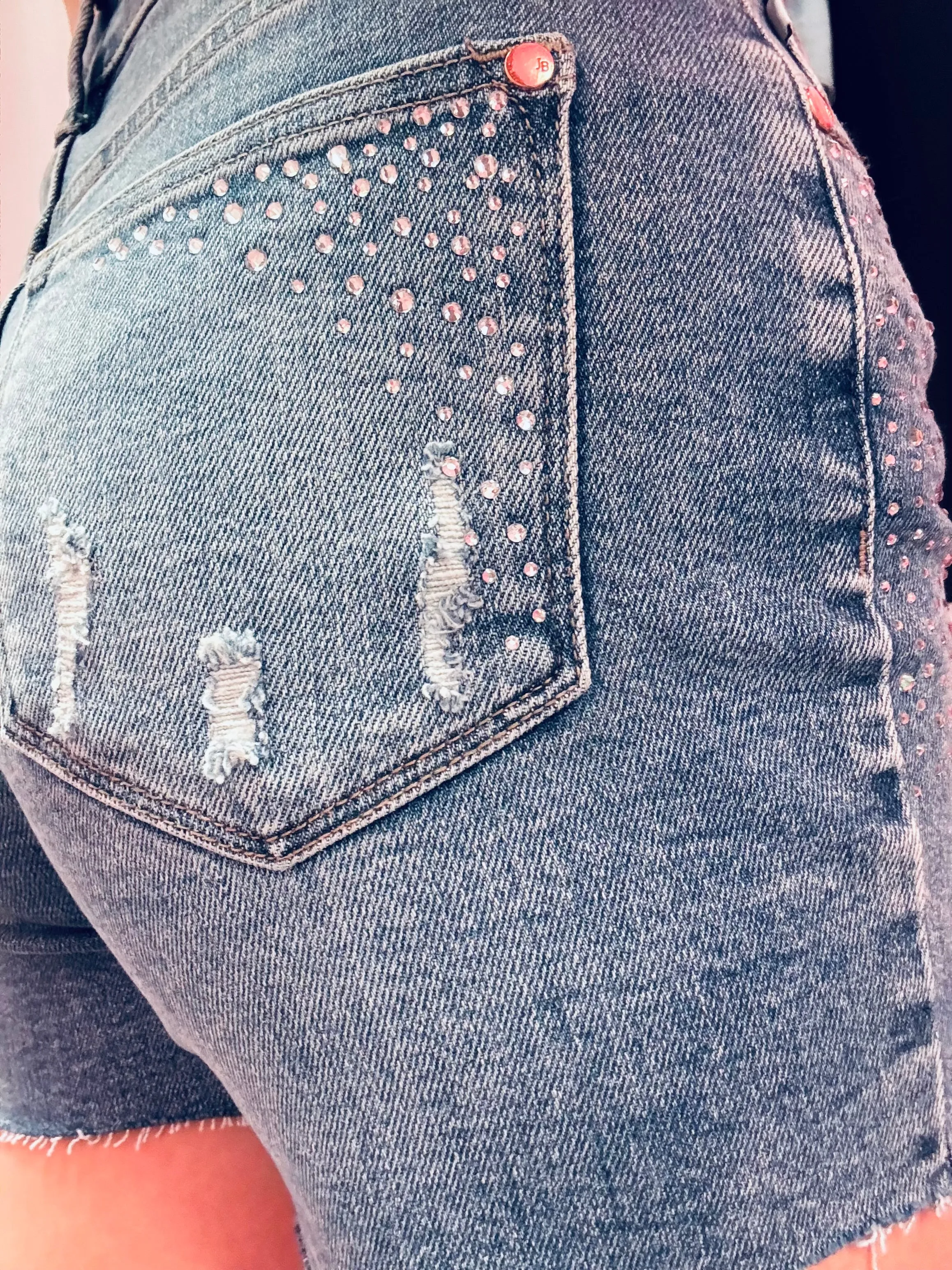 Shine Bright Like A Diamond Judy Blue Shorts