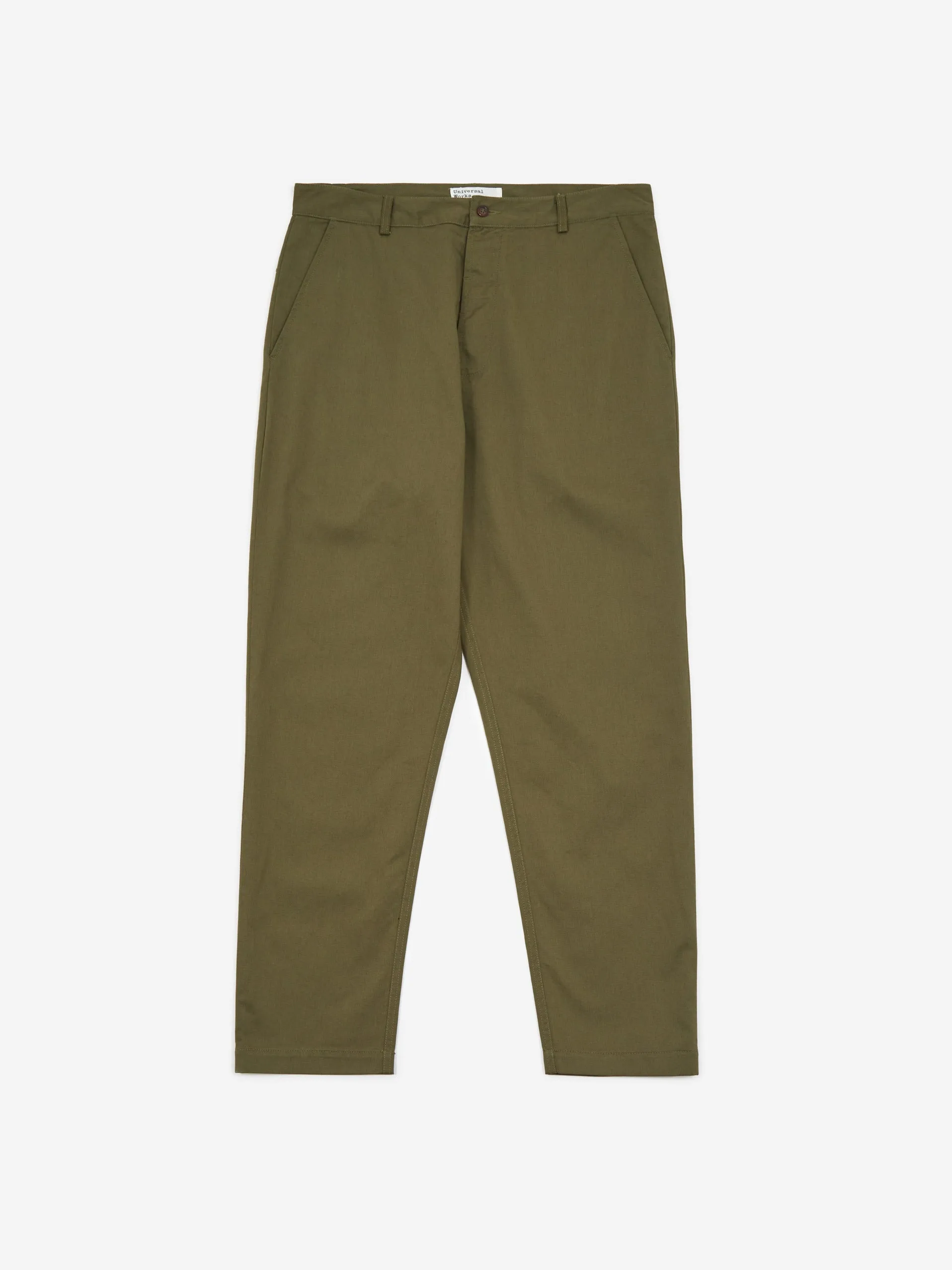 Universal Works Military Chino Pant - Light Olive