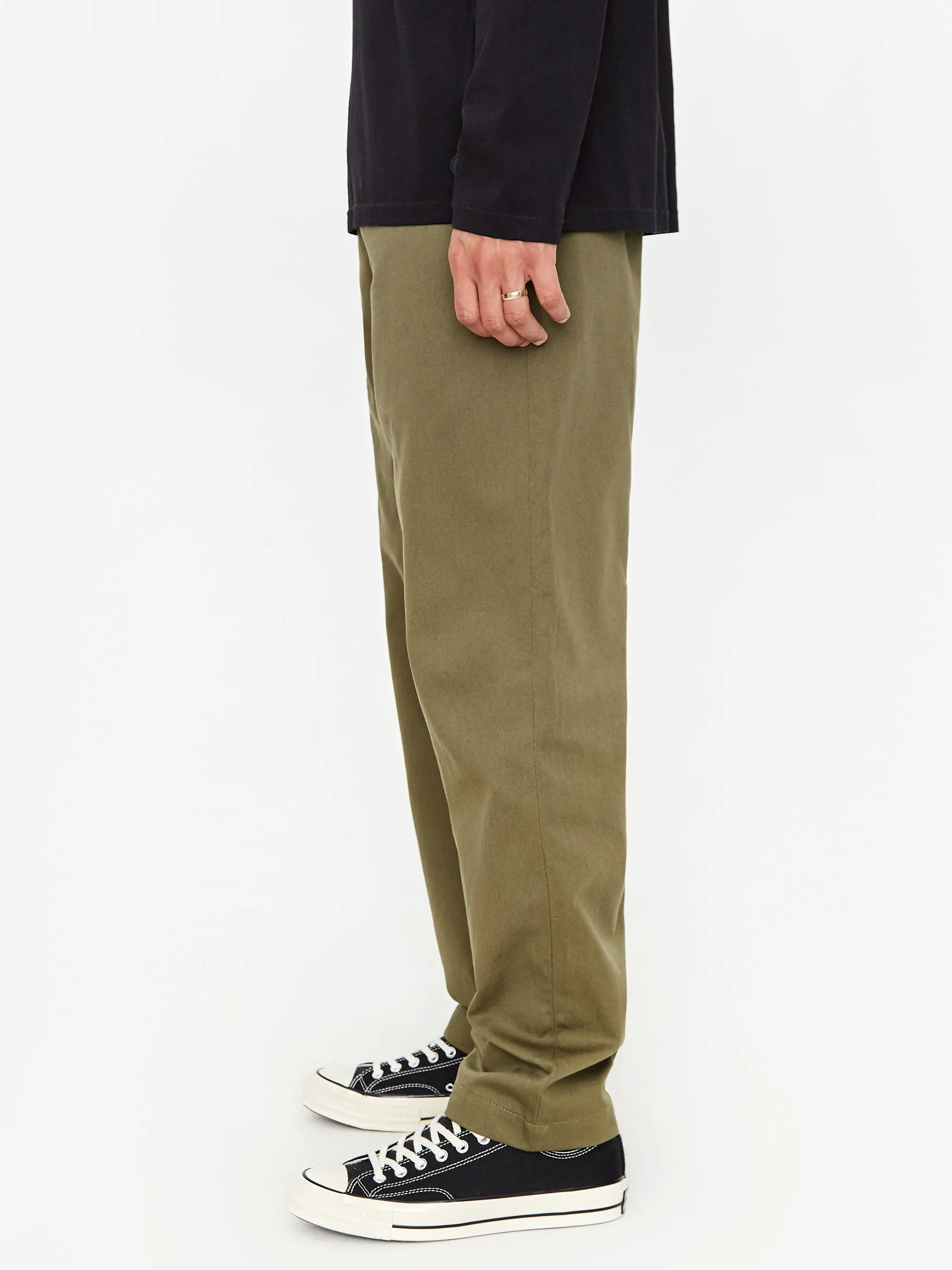 Universal Works Military Chino Pant - Light Olive