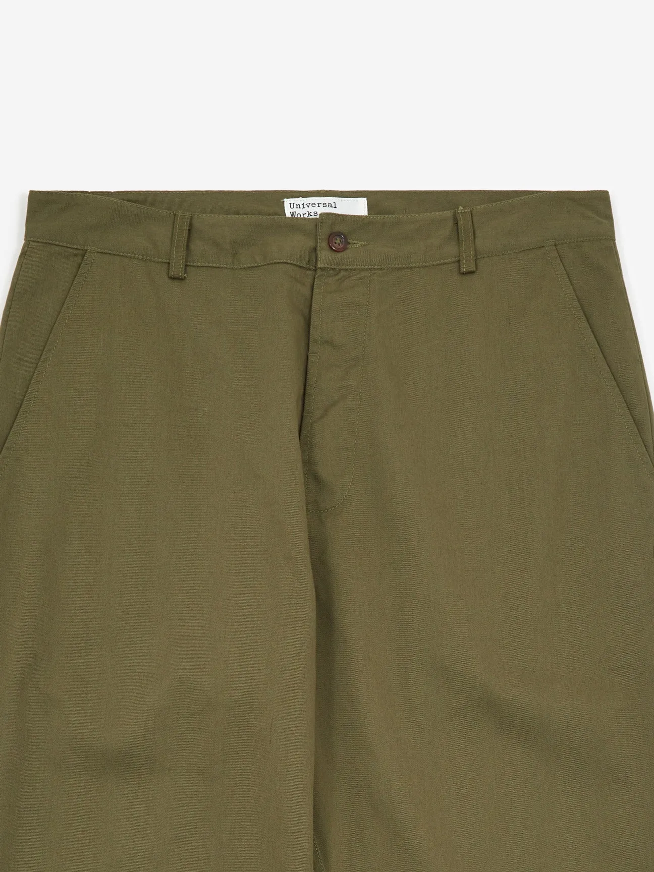 Universal Works Military Chino Pant - Light Olive