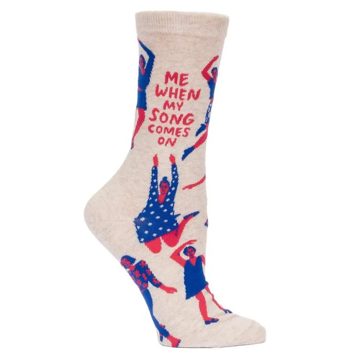When My Song Comes On Socks